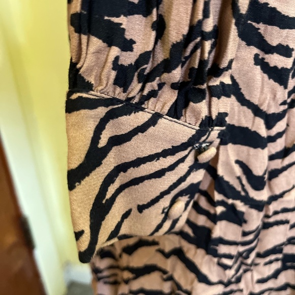 Reformation Womens Elegant Tiger Print Dress Size 4 NWT - Picture 8 of 14